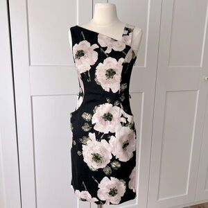 NINE WEST Floral Fitted Dress, sz.2